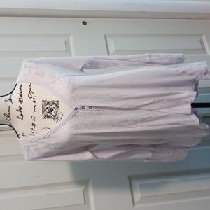 Free People Long sleeve a-line tee shirt